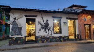 Raquira, a town between the ranch and Villa de Leyva